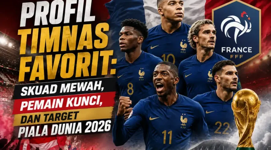 Profil Timnas Favorit: Skuad Mewah, Pemain Kunci, dan Target Piala Dunia 2026